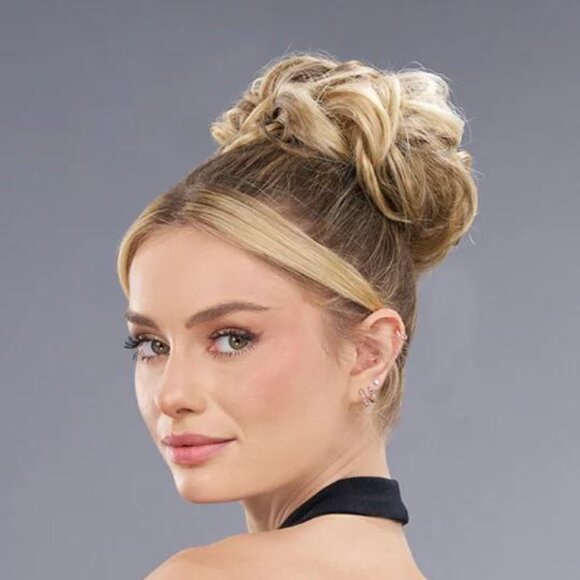 JON RENAU EASIHAIR FUN BUN in 51 Licorice Twist - Picture 3 of 7